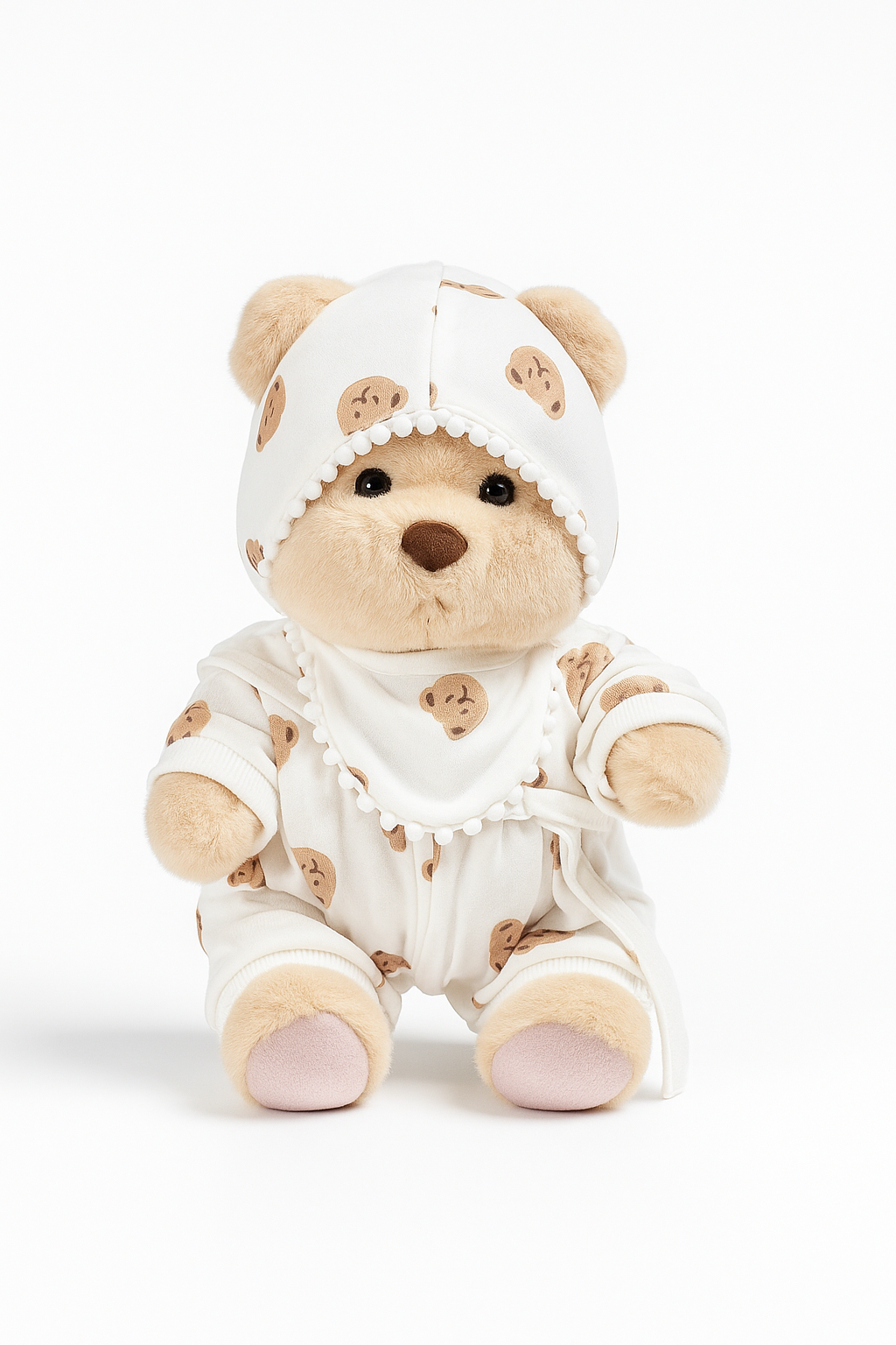 Teddy Print Pajamas