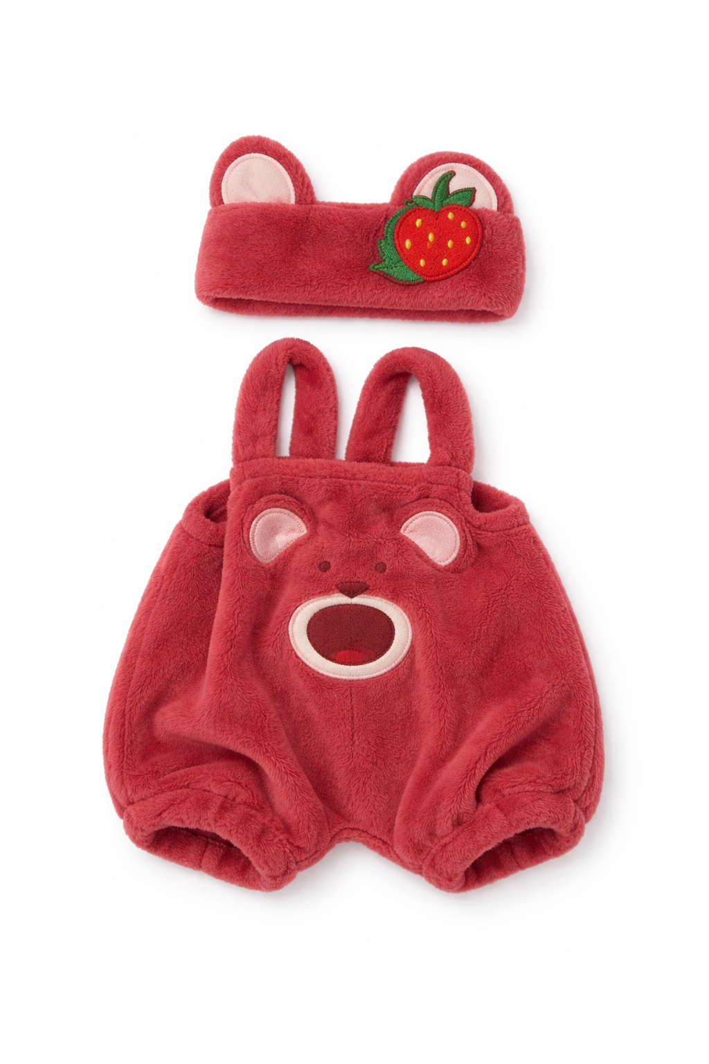 Strawberry Red Romper